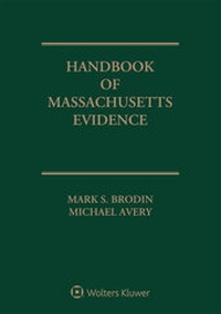 Abbildung von: Handbook of Massachusetts Evidence - Aspen Publishers