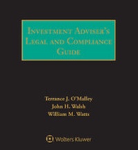 Abbildung von: Investment Adviser's Legal and Compliance Guide - Wolters Kluwer Law & Business