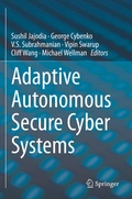 Cover: Adaptive Autonomous Secure Cyber Systems - Springer