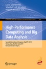 Cover: High-Performance Computing and Big Data Analysis - Springer
