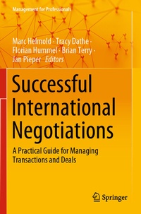 Abbildung von: Successful International Negotiations - Springer