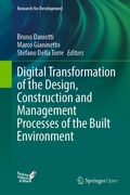 Cover: Digital Transformation of the Design, Construction and Management Processes of the Built Environment - Springer