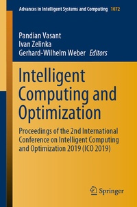 Enlarge image Cover: Intelligent Computing and Optimization - Springer
