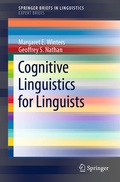 Cover: Cognitive Linguistics for Linguists - Springer