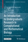 Cover: An Introduction to Undergraduate Research in Computational and Mathematical Biology - Birkhäuser