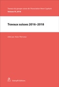 Cover: Travaux suisses 2016-2018 - St&auml;mpfli Verlag AG