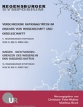 Cover: Verschiedene Rationalit&auml;ten im Diskurs von Wissenschaft und Gesellschaft? - BoD - Books on Demand