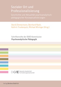 Cover of  Sozialer Ort und Professionalisierung - Verlag Barbara Budrich
