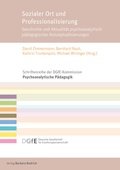 Cover: Sozialer Ort und Professionalisierung - Verlag Barbara Budrich