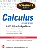 Cover: Schaum's Outline of Calculus, 6th Edition - McGraw-Hill Education
