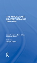 Cover: The Middle East Military Balance 1989-1990 - Routledge