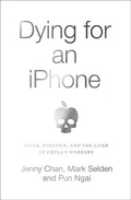 Cover: Dying for an iPhone - Pluto Press