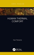 Cover: Human Thermal Comfort - CRC Press