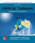 Cover: ISE CRITICAL THINKING: A STUDENTS INTRODUCTION - McGraw-Hill Education