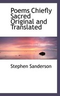 Cover: Poems Chiefly Sacred Original and Translated - BiblioLife