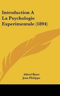 Cover: Introduction A La Psychologie Experimentale (1894) - Kessinger Publishing
