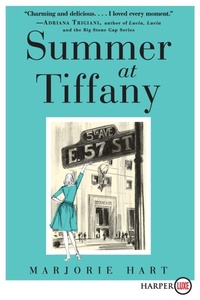 Enlarge image Cover: Summer At Tiffany Large Print - HarperCollins