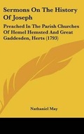 Cover: Sermons On The History Of Joseph - Kessinger Publishing