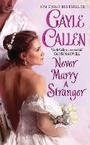 Cover: Never Marry a Stranger - Avon Books