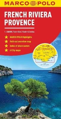 Abbildung von: French Riviera and Provence Marco Polo Map - MAIRDUMONT GmbH & Co. KG
