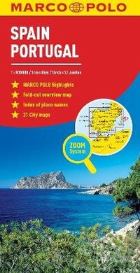 Abbildung von: Spain and Portugal Marco Polo Map - MAIRDUMONT GmbH & Co. KG