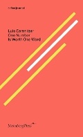 Cover: One Number Is Worth One Word - Sternberg Press