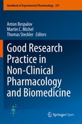 Cover: Good Research Practice in Non-Clinical Pharmacology and Biomedicine - Springer