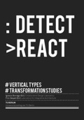 Cover: Detect, react - Universit&auml;tsverlag der TU Berlin