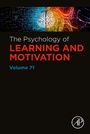 Cover: The Psychology of Learning and Motivation - Academic Press