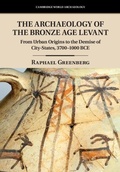 Cover: The Archaeology of the Bronze Age Levant - Cambridge University Press