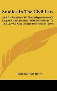 Abbildung von: Studies In The Civil Law - Kessinger Publishing