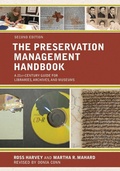 Cover: The Preservation Management Handbook - Rowman & Littlefield Publishers
