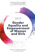 Cover: SDG5 - Gender Equality and Empowerment of Women and Girls - Emerald Publishing Limited