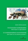 Abbildung von: Le constitutionnalisme environnemental - Peter Lang Verlag