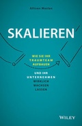 Cover: Skalieren - Wiley-VCH