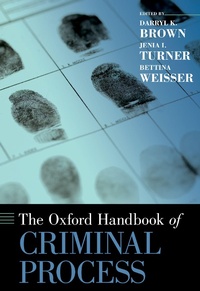 Abbildung von: The Oxford Handbook of Criminal Process - OUP eBook