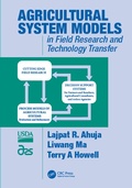 Cover: Agricultural System Models in Field Research and Technology Transfer - CRC Press