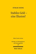 Cover: Stabiles Geld - eine Illusion? - Mohr Siebeck