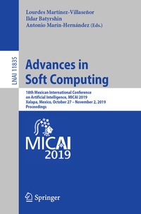 Enlarge image Cover: Advances in Soft Computing - Springer