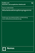 Abbildung von: Mitarbeiteraktienoptionsprogramme - Nomos