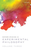 Cover: Oxford Studies in Experimental Philosophy Volume 3 - Oxford University Press