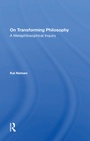 Cover: On Transforming Philosophy - Routledge