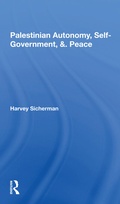 Cover: Palestinian Autonomy, Self-government, And Peace - Routledge