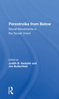 Cover: Perestroika From Below - Routledge