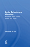 Cover: Social Cohesion And Alienation - Routledge