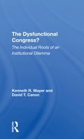 Cover: The Dysfunctional Congress? - Routledge