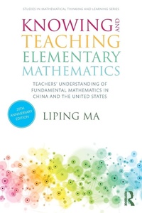 Enlarge image Cover: Knowing and Teaching Elementary Mathematics - Routledge