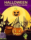 Cover: Halloween Coloring Books For Adults - Timeline Publishers