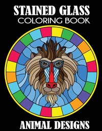 Enlarge image Cover: Stained Glass Coloring Book - Creative Coloring