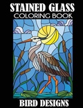 Cover: Stained Glass Coloring Book - Creative Coloring